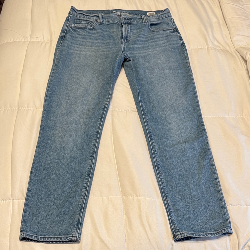 Old Navy Women's Boyfriend Jeans - Light Blue